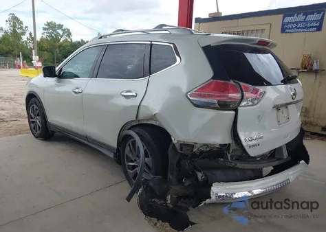 2016 Nissan Rogue Sl from USA, damaged, VIN 5N1AT2MT2GC847991